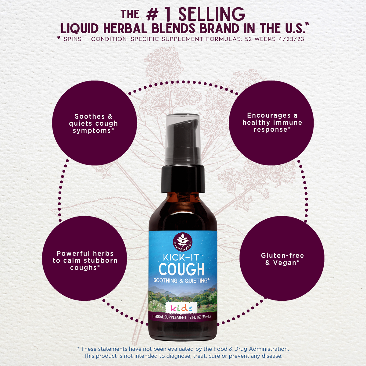 Kick-It Cough, Soothing & Quieting For Kids